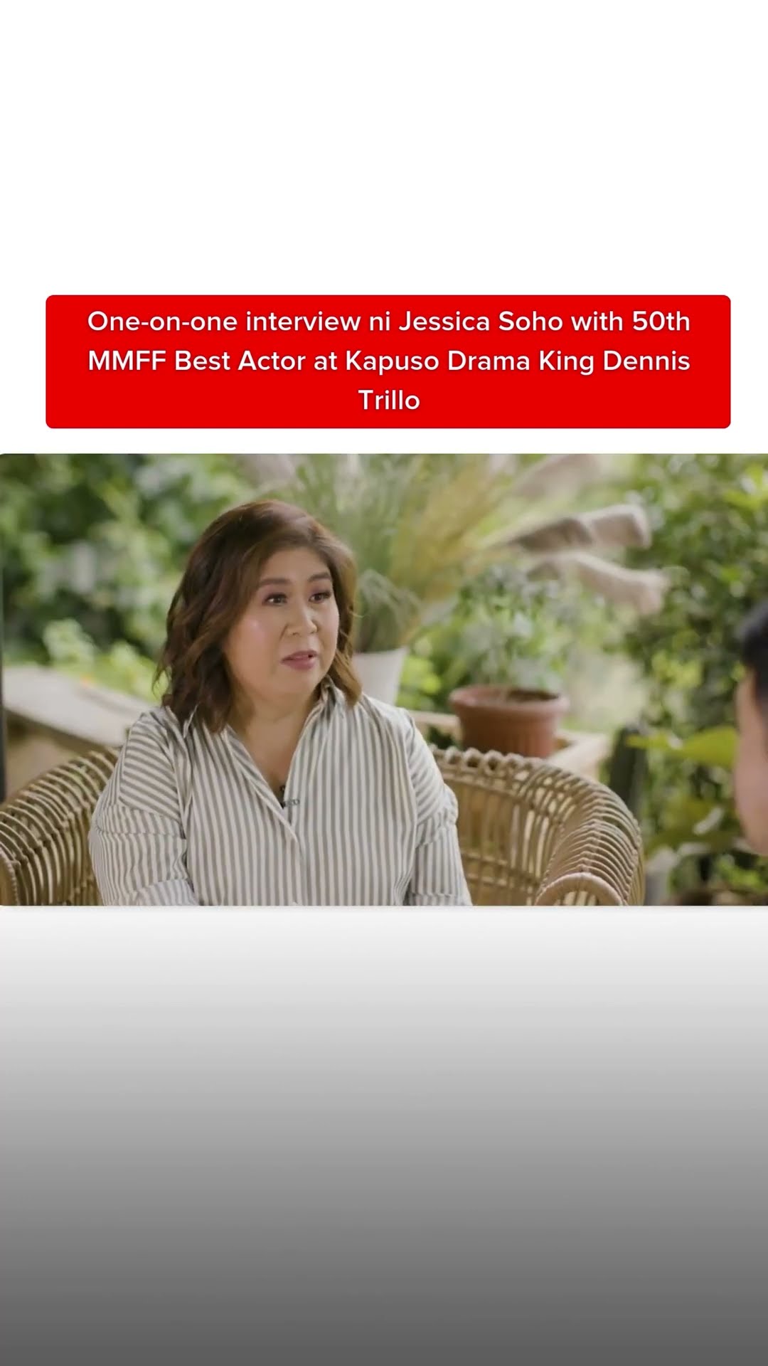 One-on-one interview ni Jessica Soho with MMFF Best Actor Dennis Trillo | Kapuso Mo, Jessica Soho