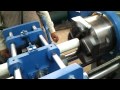 PVC PIPE THREADING MACHINE WITH TANGENTIAL CHASER