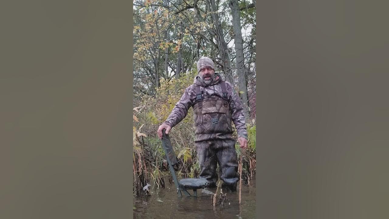 Marsh seat, Marsh seats, by Just Duckin' Hunting Chairs. YouTube