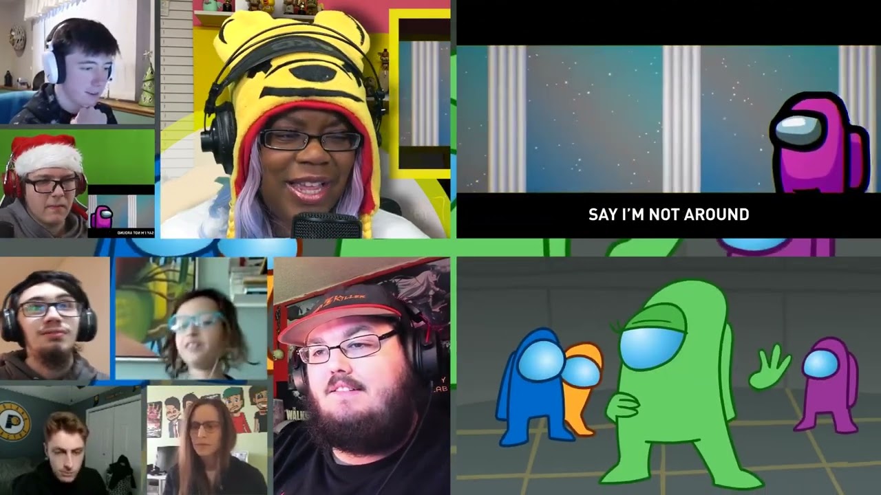 No Reason To Lie - Among Us Song [COMBINED REACTION MASH-UP]