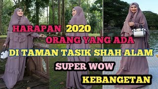 HARAPAN TAHUN 2020 MASYARAKAT DI TAMAN TASIK AUTO NGAKAK HABIS