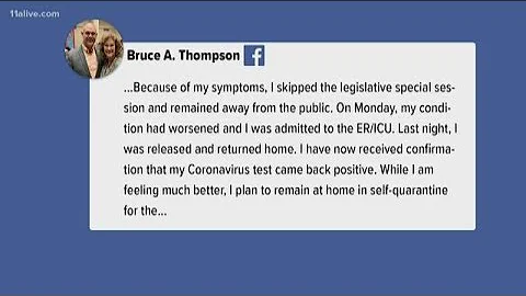 After outcry, Georgia State Senator Bruce Thompson...