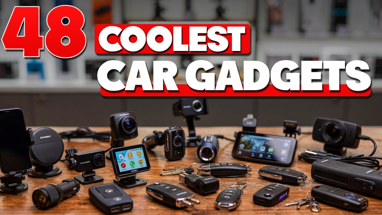 48 Coolest Car Gadgets on Amazon You Need Yesterday! - YouTube