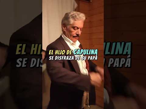 El hijo de Capulina se disfraza de su Papá
