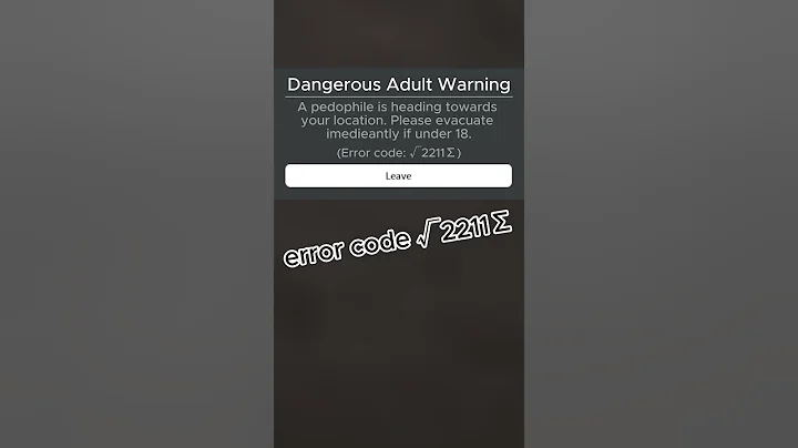 Error codes that can save your life pt2  #roblox  #robloxerrorcode  #memes #shorts