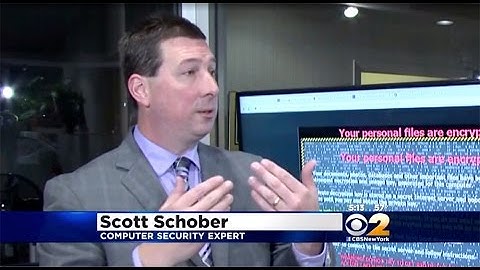 How can you stay safe from ransomware? Tips from CBS News and Cybersecurity Expert Scott Schober