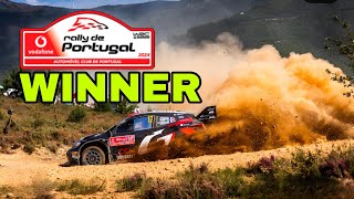 SEBASTIEN OGIER WINNER WRC RALLY DE PORTUGAL 2024
