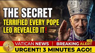The Secret That Terrified Every Pope Since 1960 — Pope Leo XIV Brought It to Light