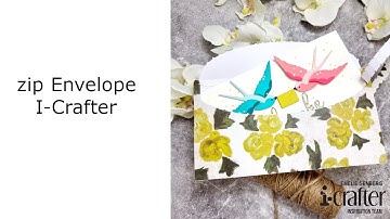 Mini slimline zip envelope