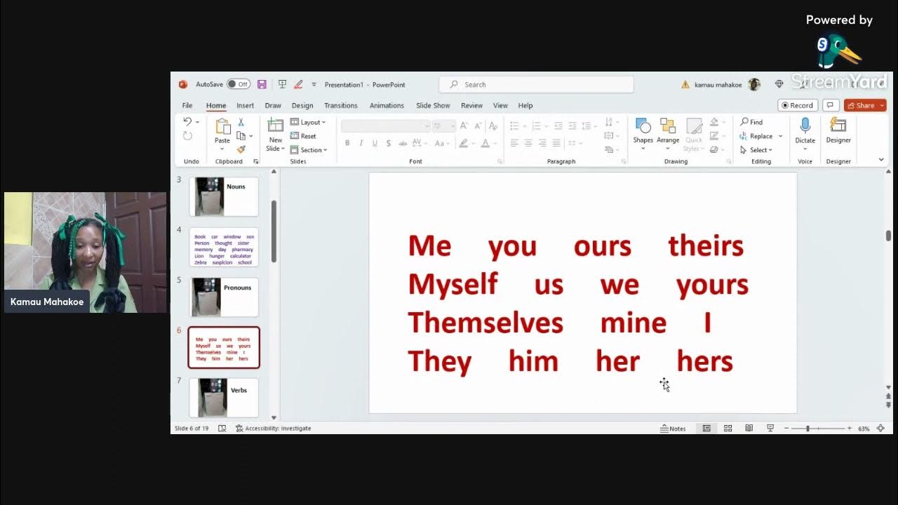 PEP Language Arts What are Parts of Speech? Back to School for Dummies