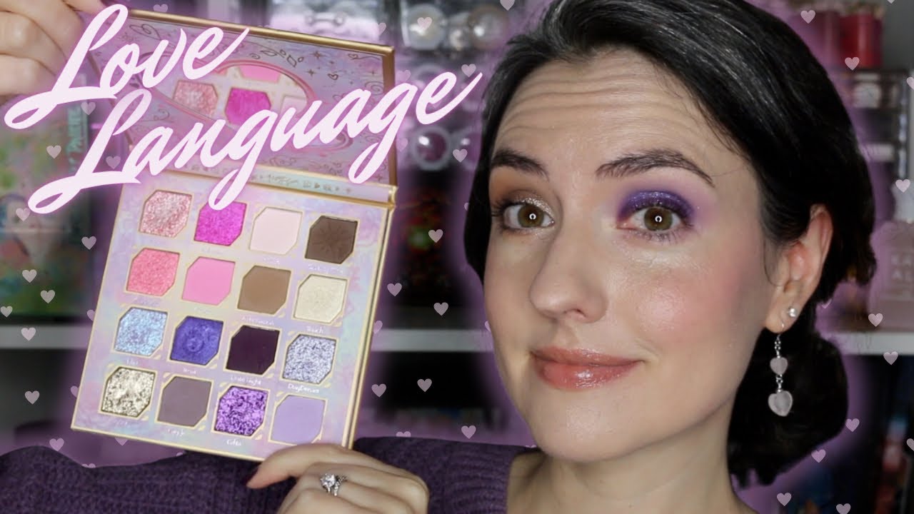 LOVE LANGUAGE Valentine's Day Collection | Oden's Eye + Morgan Turner Makeup  Swatches + 2 Eye Looks