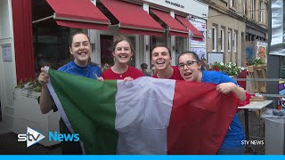 Scots have their say on who they’re supporting in Euros final