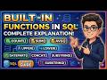 Functions in SQL Server 🔥 | All Types Explained with Examples