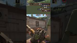 Kind of insane #cs2 #overpass #shorts
