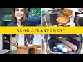 VLOG APPARTEMENT (3 au 6 juin) : 1ers cartons & achats de mobilier !