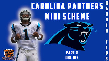 Best Madden 18 Money Plays Carolina Panthers Best Passing Play Split Panther DBL Ins