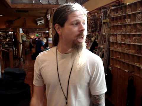 Chris Adler from Lamb of God at Mom's Music in Lou...