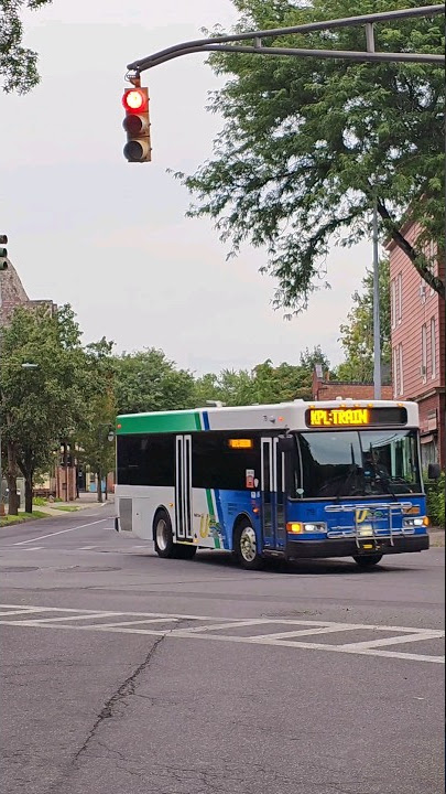 UCAT, KPL Route Bus: On The Way To Metro North's Poughkeepsie Station! Albany Ave, Kingston. NY  😀