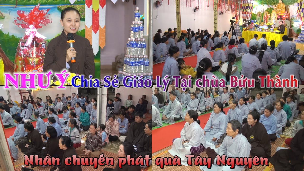 PGHH Như Ý | Chia sẻ Giáo Lý tại chùa Bửu Thành Gia Lai | nhân chuyến Phát quà Tây Nguyên.