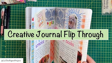 Easy Journaling Ideas - My Creative Journal Flip Through Sept - Oct 2025 Plus Happy Mail #journaling