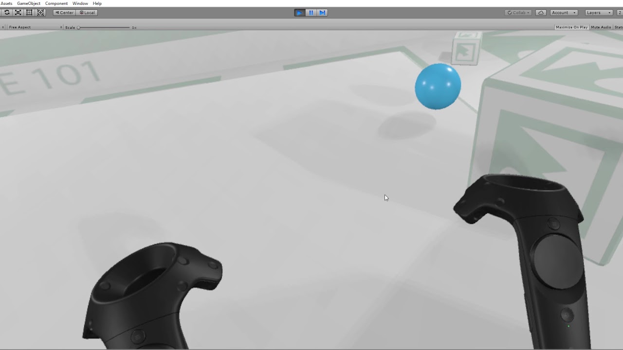 Fun with Unity and HTC Vive - YouTube