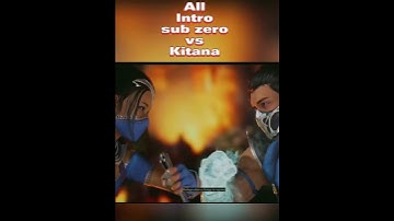 MK1 kitana vs sub zero intro