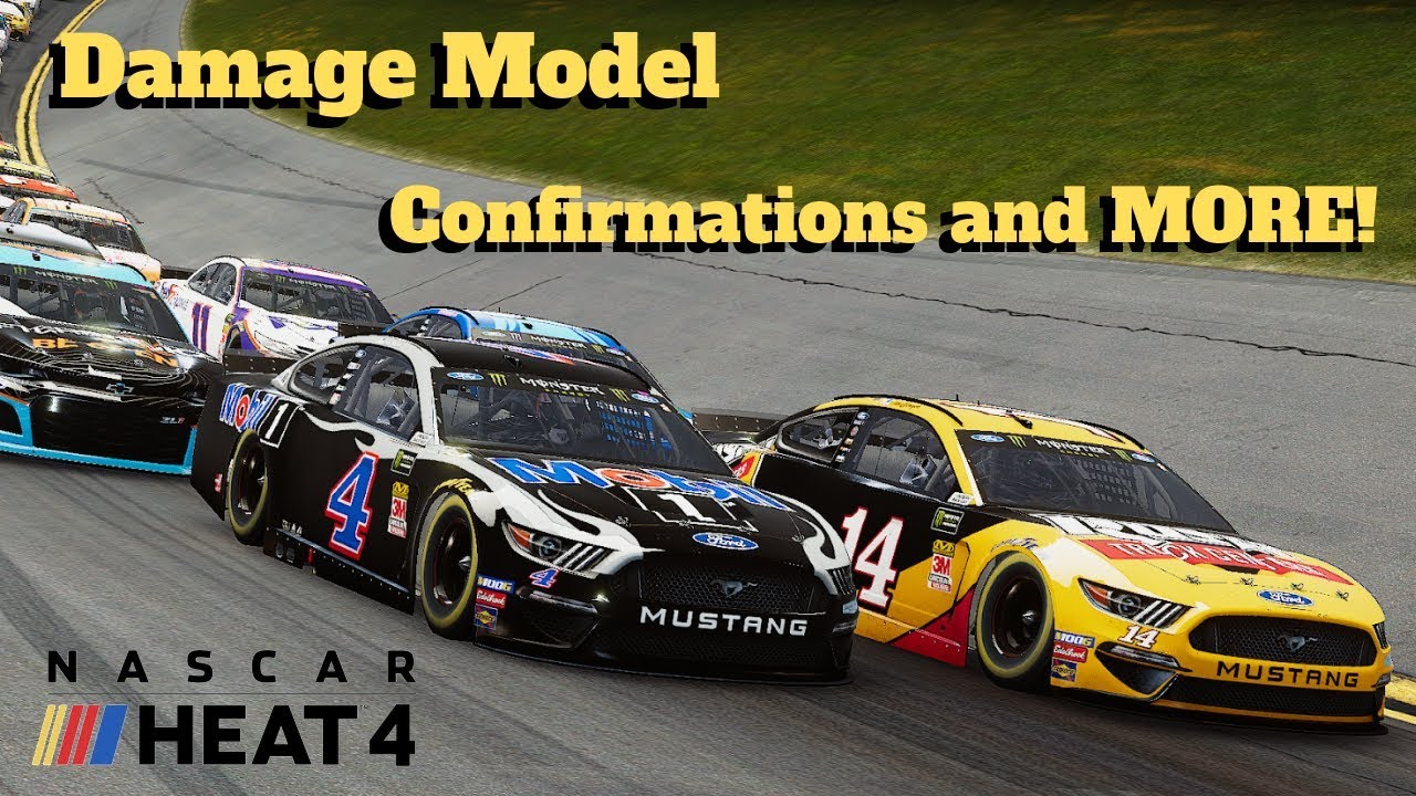NASCAR Heat 4 - Damage Model | Confirmations and MORE! idka