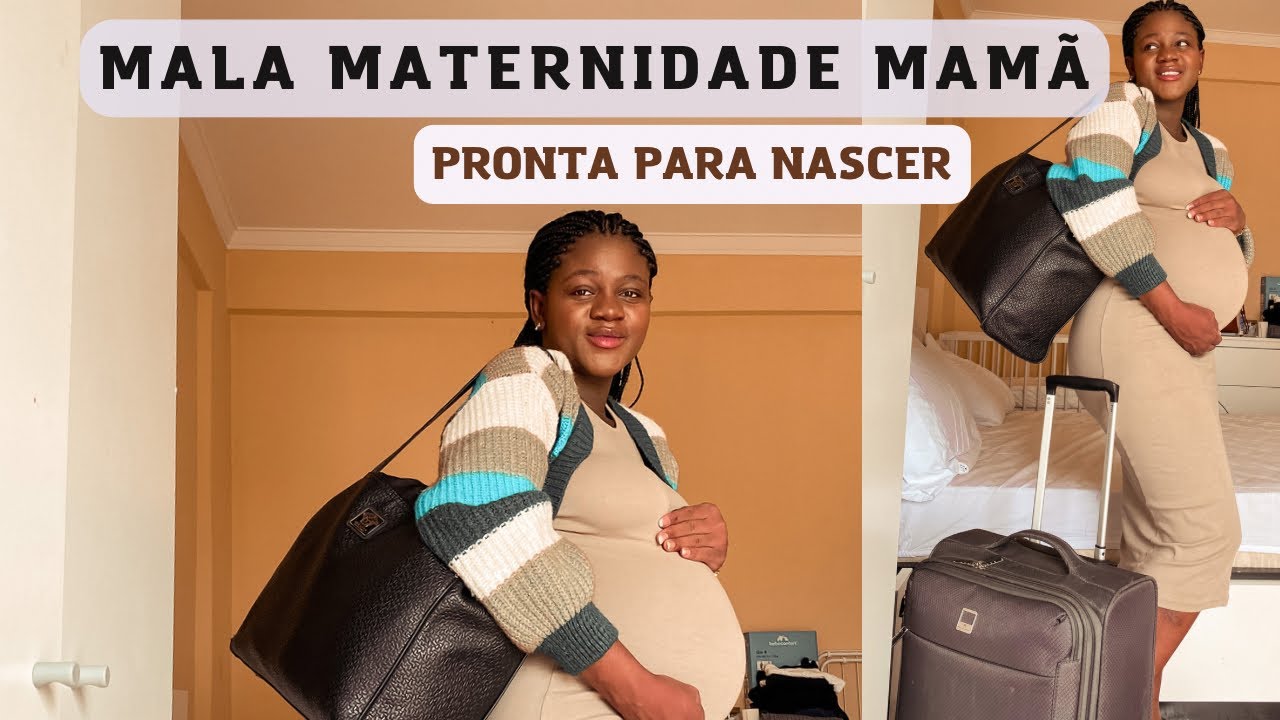 MALA DE MATERNIDADE MAMÃ PRÁTICA TUDO QUE ESTOU A LEVAR +LISTA DO HOSPITAL EM PORTUGAL HGH