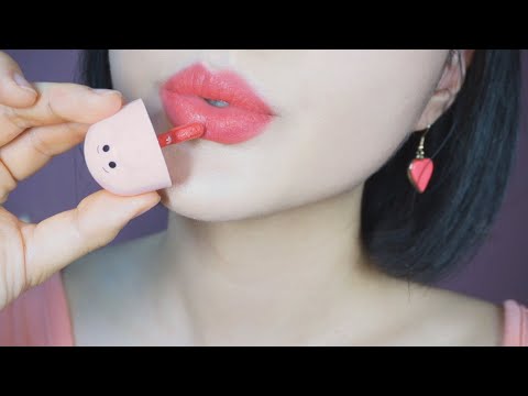 ASMR Applying Lipgloss👄 Mouth Sounds