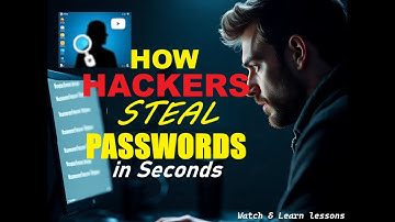 How Hackers Steal Passwords in seconds