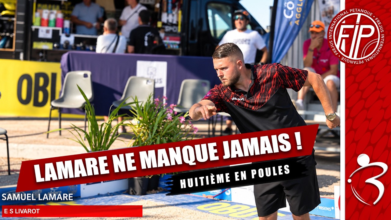 Miniature : FRÉJUS Pétanque | Duchein vs Lamare : huitième sous pression dès la 1re mène !