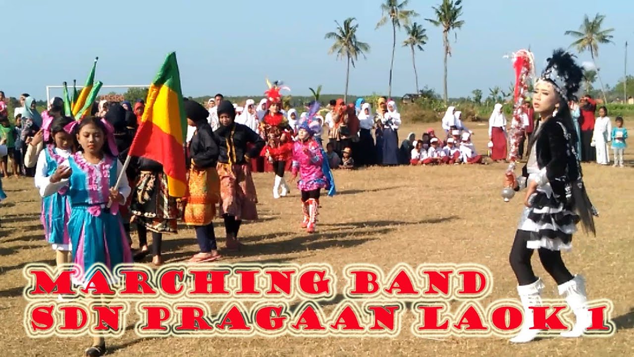 SDN Pragaan Laok 1 Tampil Di Akhir Upacara 17 Agustus 2019