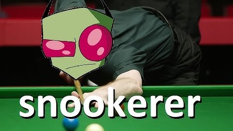 Invader Kendall plays - How To Snooker