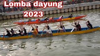 latihan lomba dayung klidang lor batang