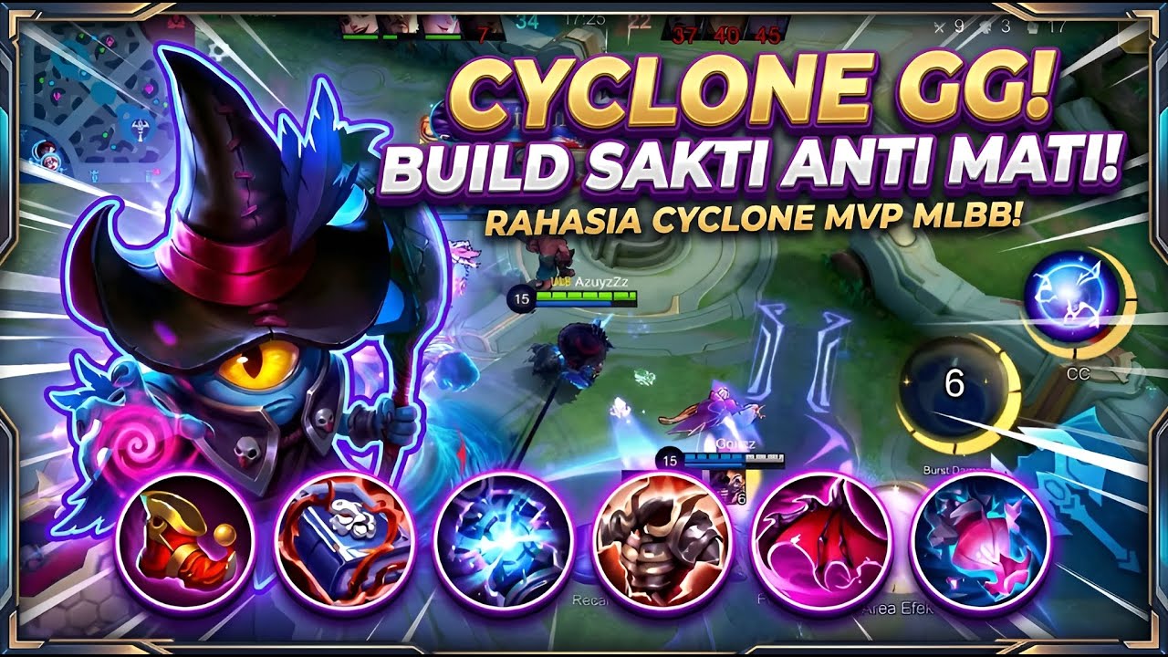 Циклоп GG! 🌀 Идеальная сборка против смерти и для MVP в MLBB! Секрет непрерывных побед и автомати...