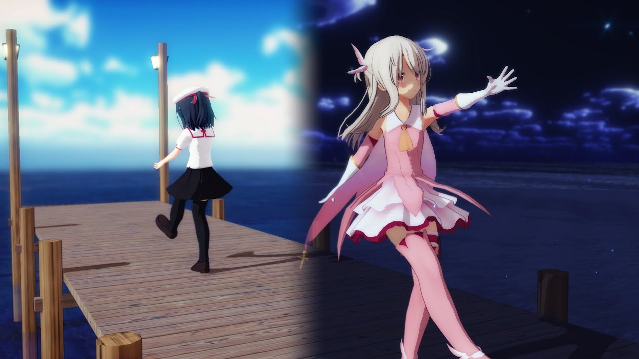 【Fate/MMD】drop pop candy（イリヤ_美遊）