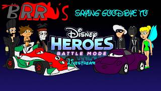 Black Rhino Rangers Saying Goodbye to Disney Heroes Battle Mode Live!
