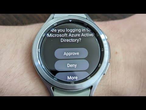 How to Accept Duo Push notification on Galaxy Watch 4