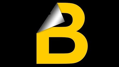 Curl effect on alphabet in CorelDRAW | Coreldraw tutorial | Page curl effect | Graphic design