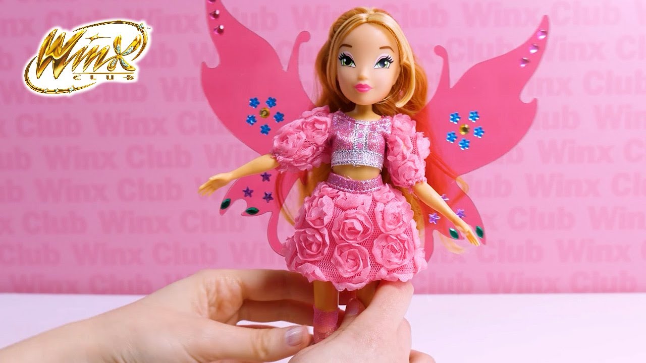 Winx Club - Let'S Play Together With The Winx Bling The Wings Dolls -  Youtube