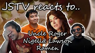 JSTV Reacts to NIGELLA LAWSON So Pretty But CAN SHE MAKE RAMEN?