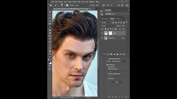Fix a big and wide forehead in photoshop #shorts #tips #trick #photoshop