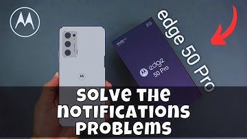 Motorola Edge 50 Pro Notification Not Showing Problem || How to solve the notifications problems