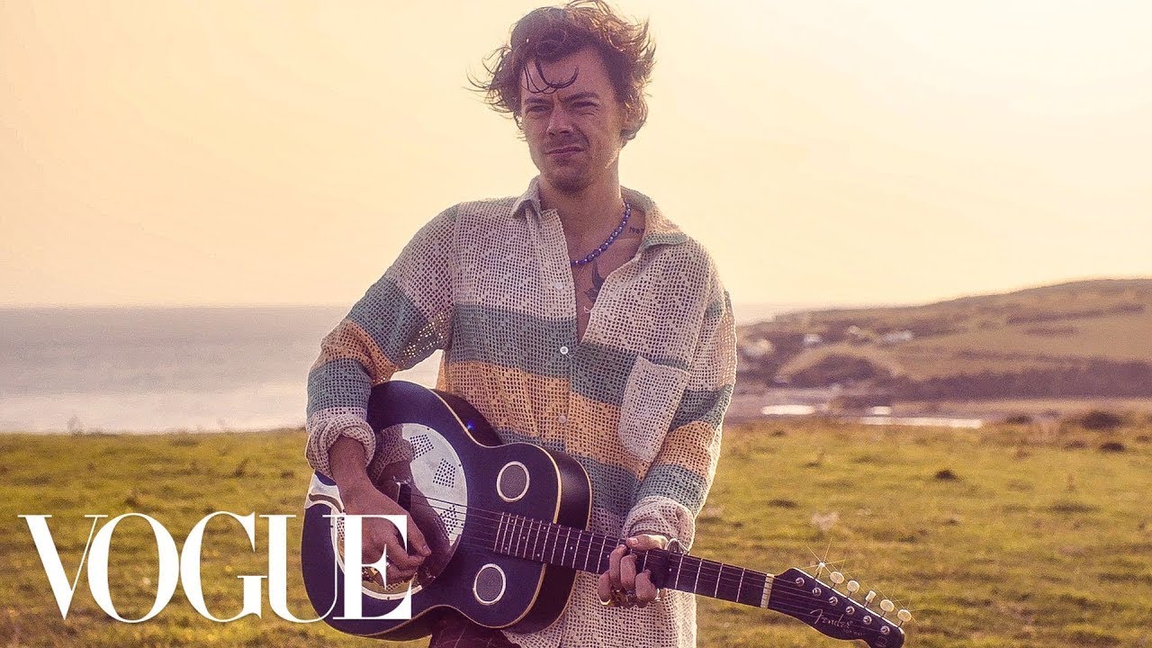 Harry Styles Cherry (VOGUE) acoustic version vogue harrystyles 