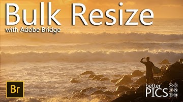 Resizing with Adobe Bridge