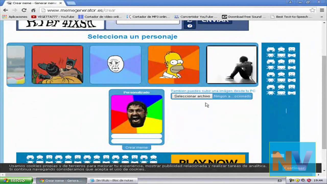 COMO CREAR MEMES SIN DESCARGAR NADA HD YouTube