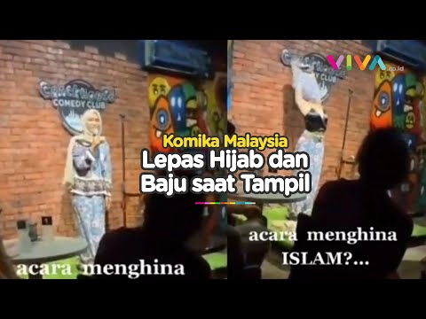 Dinilai Hina Islam, Komika Nekat Buka Jilbab di Panggung