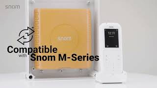 Unleash the Power of Multi-Cell DECT Technology in Outdoor Environments. with Snom M900