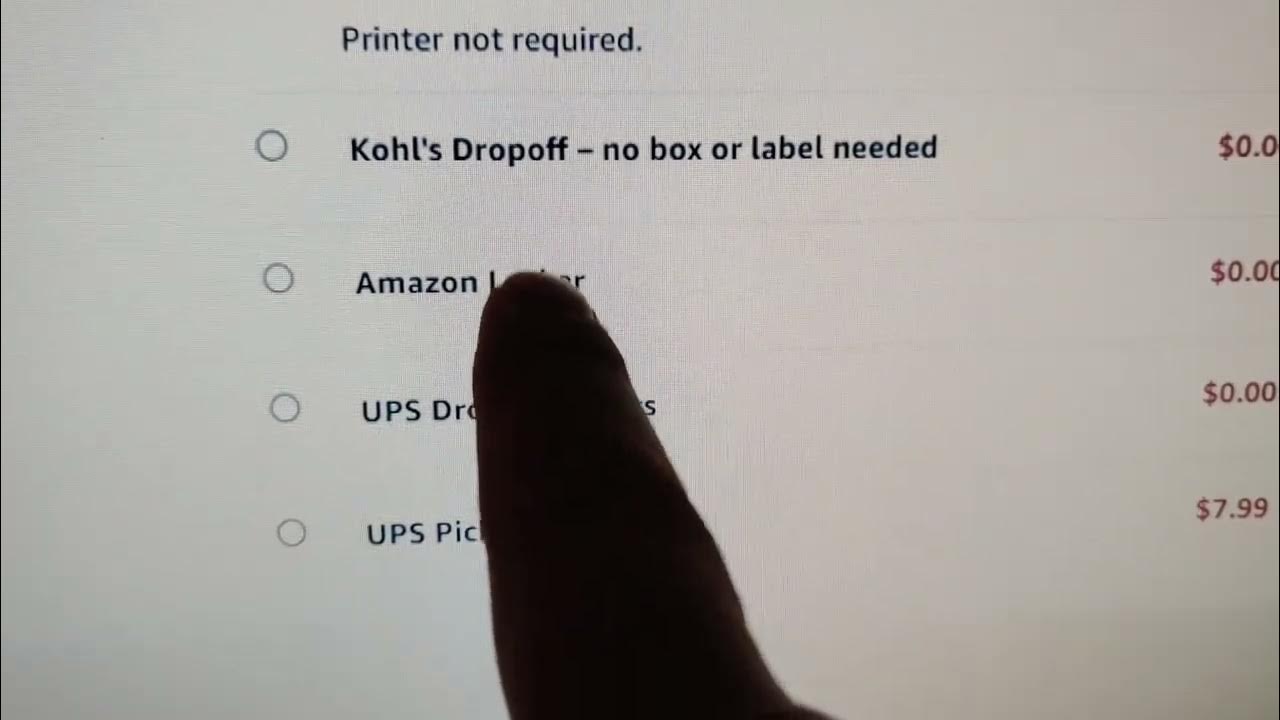 The different return options I get for defective items for Amazon I
