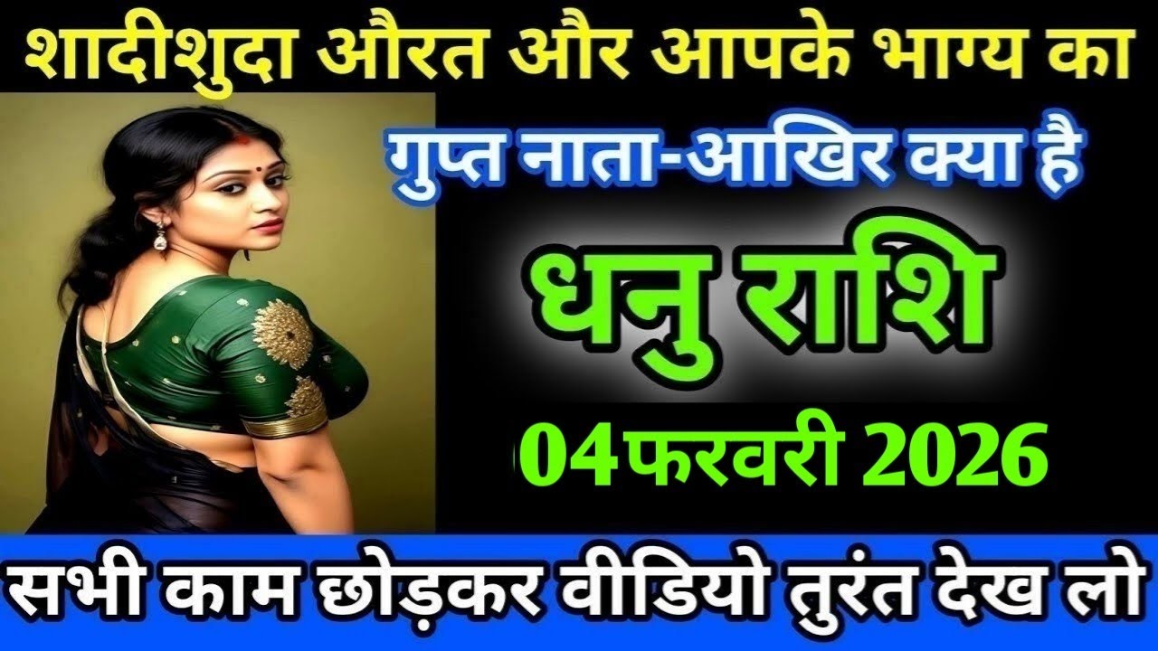 धनु राशि शादीशुदा औरत और आपके भाग्य का गुप्त नाता आखिर क्या है/Dhanu Rashi